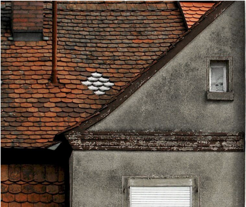 Chantier avant isolation extérieure